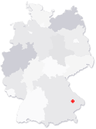 Lage von Bischofsmais in Deutschland