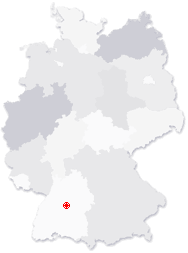 Lage von Bblingen in Deutschland