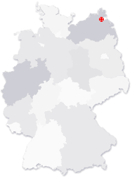 Lage von Brandshagen in Deutschland