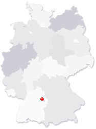 Lage von Bhlertann in Deutschland
