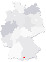 Lage von Burggen in Deutschland