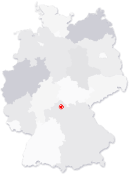 Lage von Burglauer in Deutschland