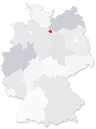 Lage von Dahlenburg in Deutschland