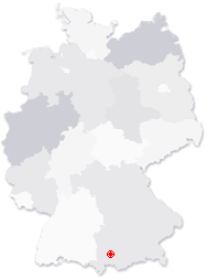 Lage von Denklingen in Deutschland