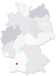 Lage von Dornstetten in Deutschland