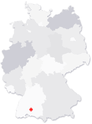 Lage von Egesheim in Deutschland