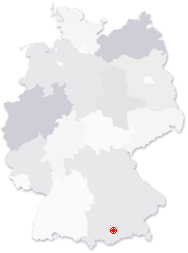 Lage von Egling in Deutschland