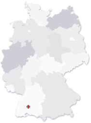 Lage von Epfendorf in Deutschland
