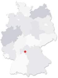 Lage von Erlabrunn in Deutschland