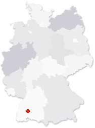 Lage von Eschbronn in Deutschland