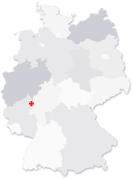 Lage von Ettinghausen in Deutschland