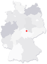 Lage von Etzleben in Deutschland
