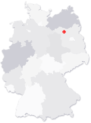 Lage von Fretzdorf in Deutschland