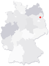 Lage von Friedrichswalde in Deutschland