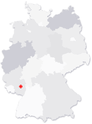 Lage von Gehrweiler in Deutschland