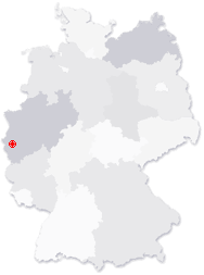 Lage von Geilenkirchen in Deutschland
