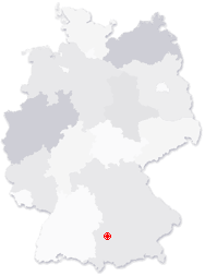 Lage von Gessertshausen in Deutschland