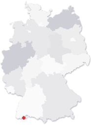 Lage von Görwihl in Deutschland