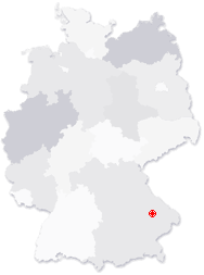 Lage von Gotteszell in Deutschland