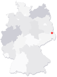 Lage von Gro Schacksdorf-Simmersdorf in Deutschland