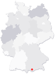 Lage von Groweil in Deutschland