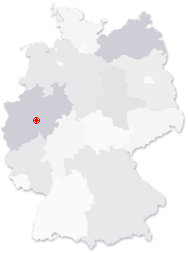 Lage von Hagen in Deutschland