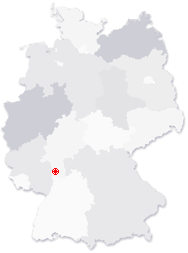 Lage von Hamm in Deutschland