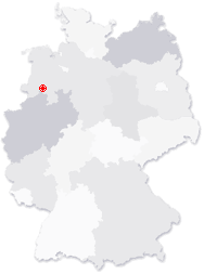 Lage von Handrup in Deutschland