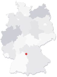 Lage von Hemmersheim in Deutschland