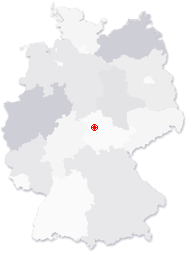 Lage von Heroldishausen in Deutschland