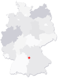 Lage von Herrieden in Deutschland