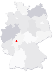 Lage von Heuchelheim in Deutschland