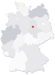 Lage von Hillersleben in Deutschland