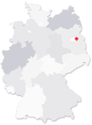 Lage von Hirschfelde in Deutschland