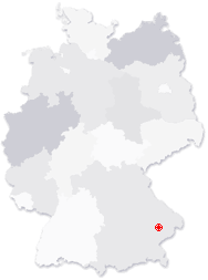 Lage von Hofkirchen in Deutschland