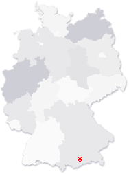 Lage von Holzkirchen in Deutschland