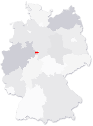 Lage von Holzminden in Deutschland