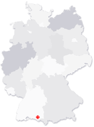 Lage von Horgenzell in Deutschland