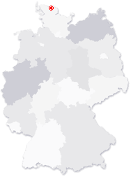 Lage von Jarplund-Weding in Deutschland