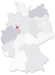 Lage von Kirchlengern in Deutschland