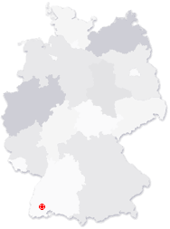 Lage von Kirchzarten in Deutschland
