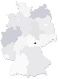 Lage von Kleineutersdorf in Deutschland