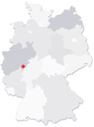 Lage von Kreuztal in Deutschland