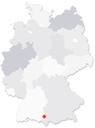 Lage von Kronburg in Deutschland
