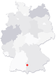 Lage von Krumbach in Deutschland