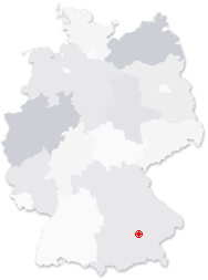 Lage von Kumhausen in Deutschland