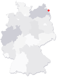 Lage von Loddin in Deutschland