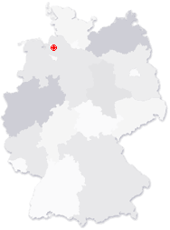 Lage von Loxstedt in Deutschland