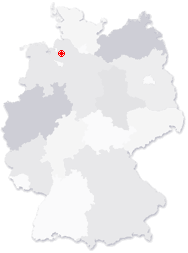 Lage von Lunestedt in Deutschland