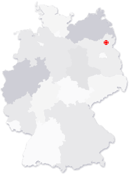 Lage von Mittenwalde in Deutschland